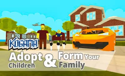 Kogama: Adopt Children and Form Your Family logo