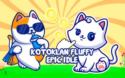 Kotoklan Fluffy Epic Idle logo