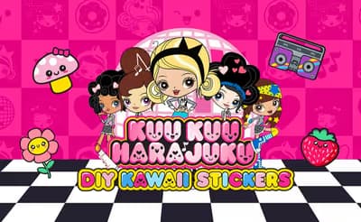 Kuu Kuu Harajuku: DIY Kawaii Stickers logo