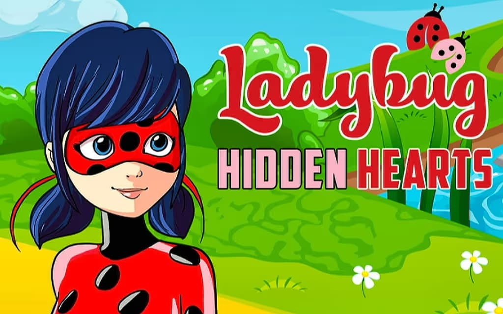 Ladybug Hidden Hearts logo