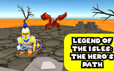 Legend of the Isles. The Hero's Path logo