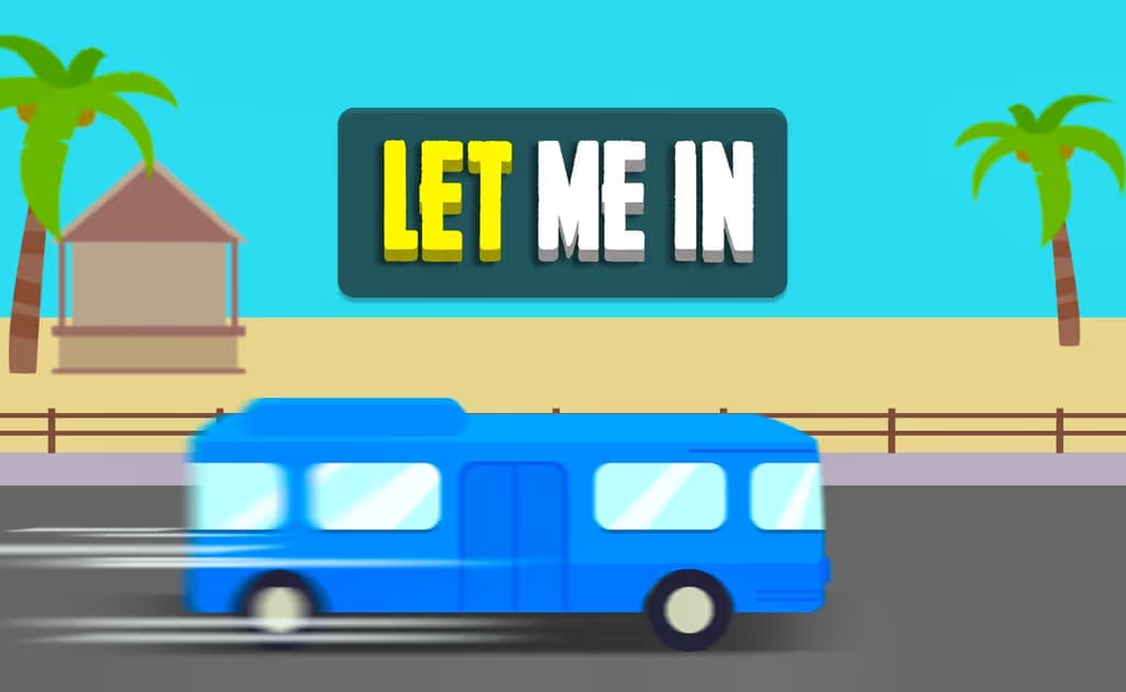 Let me in logo