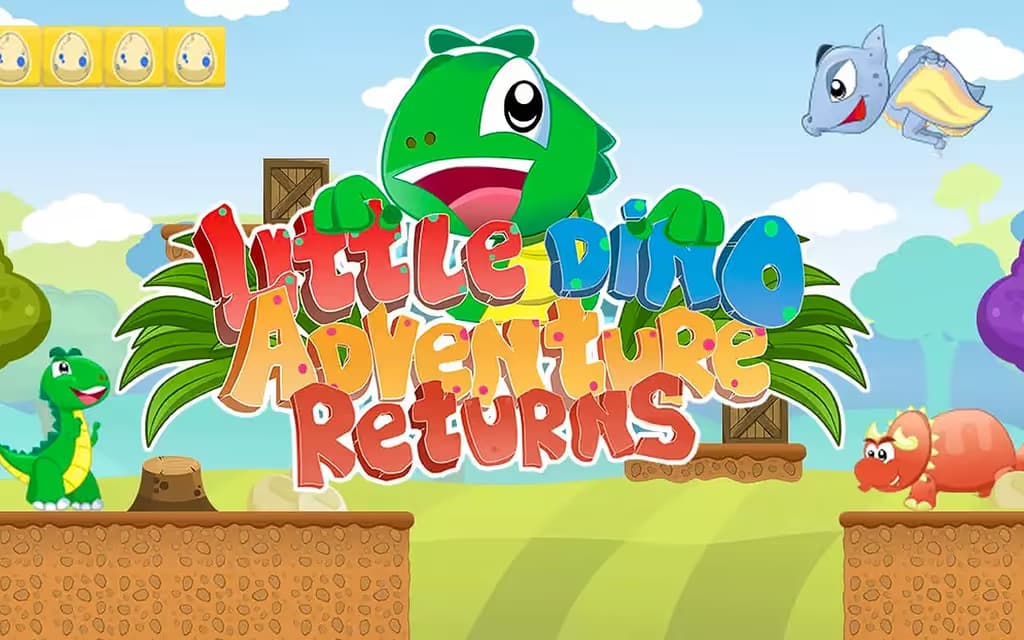 Little Dino Adventure Returns logo