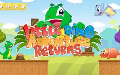 Little Dino Adventure Returns logo