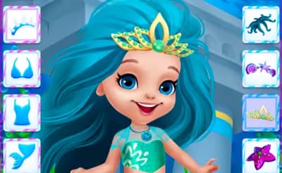 Little Mermaids Dress Up logo