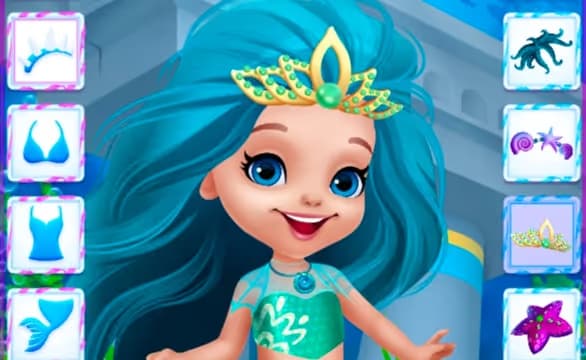 Little Mermaids Dress Up logo