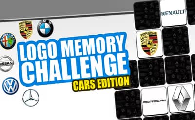 Logo Memory Challenge - Cars Edition logo