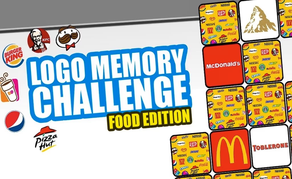 Logo Memory Challenge - Food Edition logo