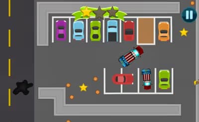 Low Polly Car Parking 2D logo