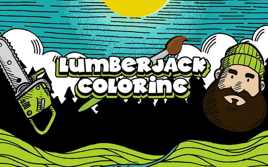 Lumberjack Coloring logo