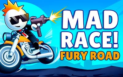 Mad Race! Fury Road logo