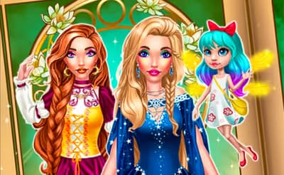 Magic Fairy Tale Princess Game logo