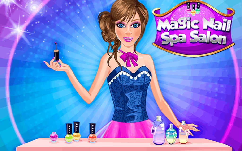 Magic Nail Spa Salon logo