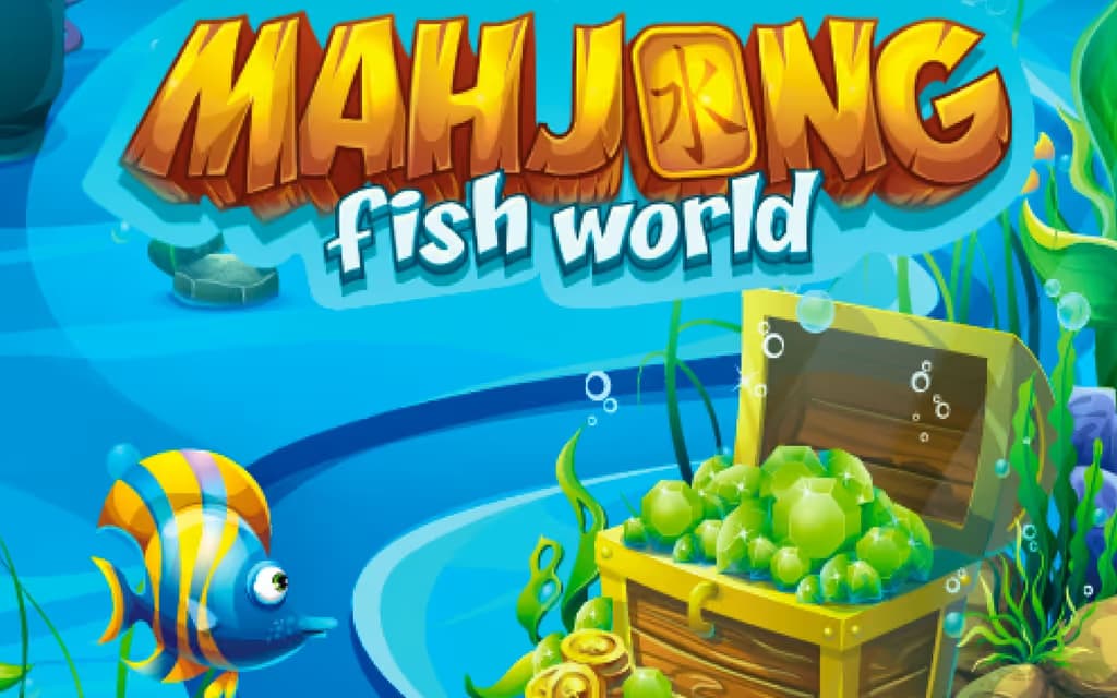 Mah Jong Fish World logo