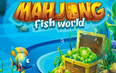 Mah Jong Fish World logo