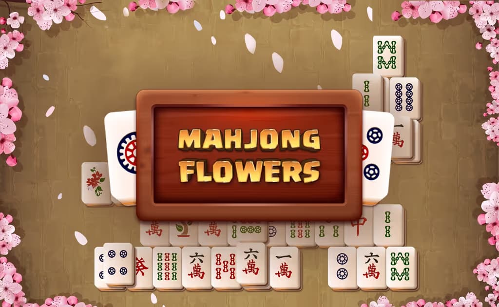 Mahjong Flowers logo