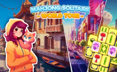 Mahjong Solitaire - World Tour logo