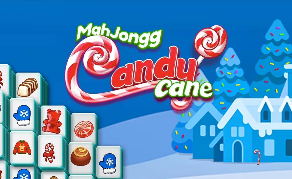 Mahjongg Candy Cane logo