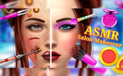 ASMR Salon Makeover logo