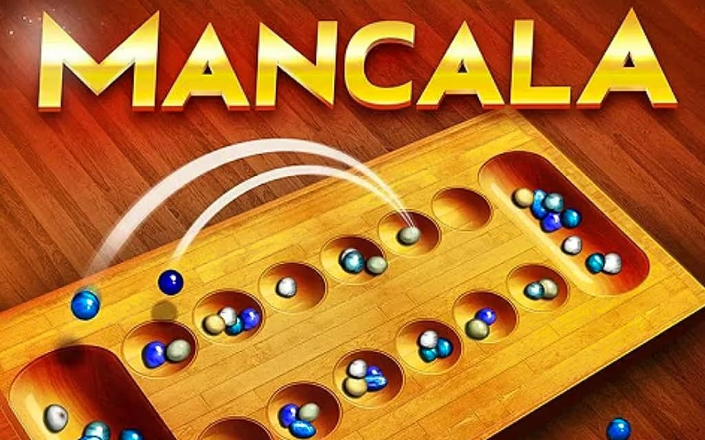 Mancala 3D logo