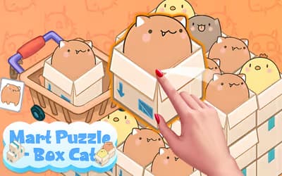 Mart Puzzle Box Cat logo