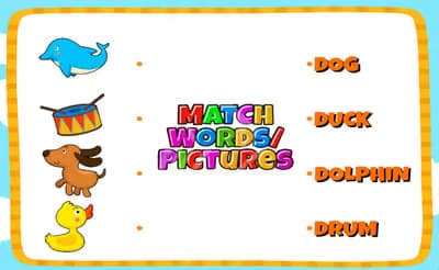 Match Pictures to Words logo