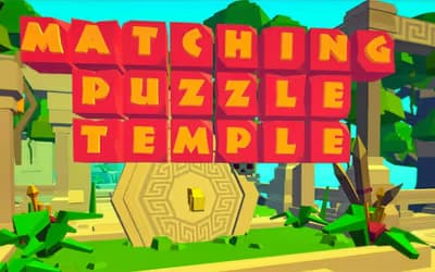 Matching Puzzle Temple logo