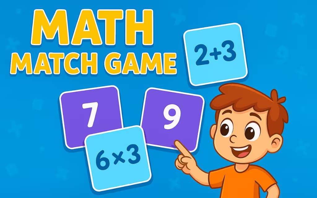 Math Match Game logo