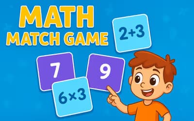 Math Match Game logo