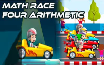 Math Race Four Arithmetic pro logo