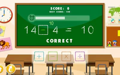 Math Signs Game logo