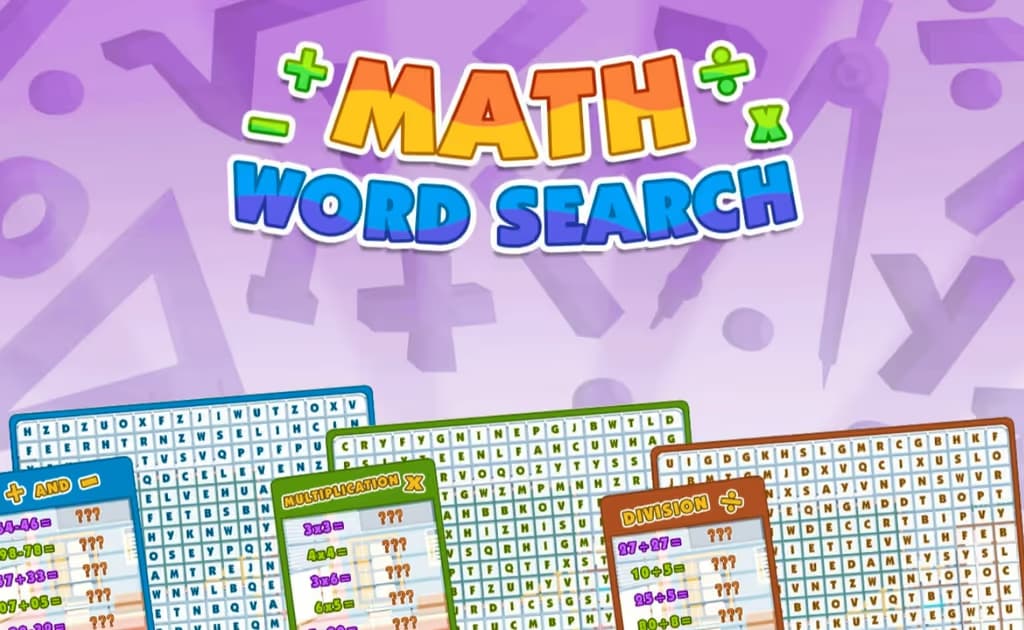 Math Word Search logo