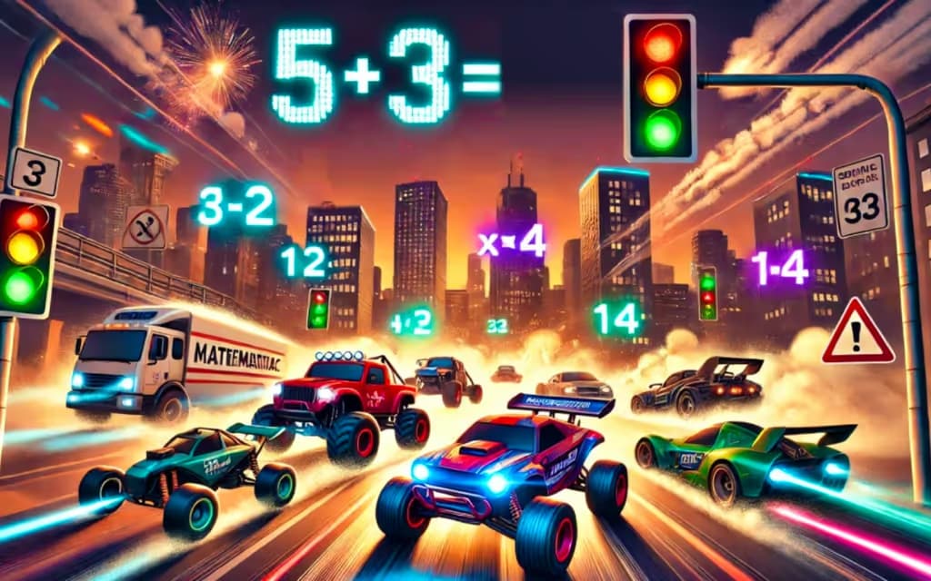 Mathematics Racing logo