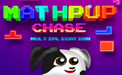MathPup Chase Multiplication logo