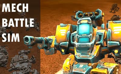 Mech Battle Simulator logo