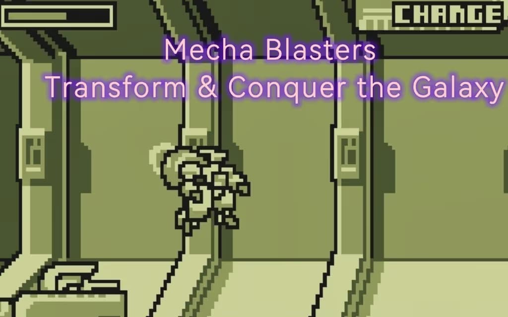 Mecha Blasters Transform & Conquer the Galaxy logo