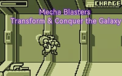 Mecha Blasters Transform & Conquer the Galaxy logo