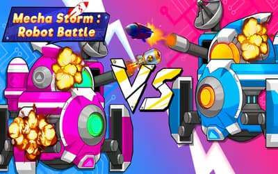 Mecha Storm Robot Battle logo