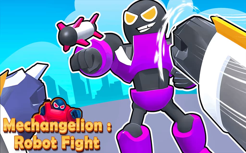 Mechangelion Robot Fight logo