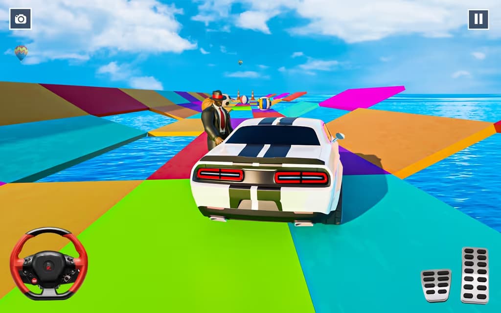 Mega Ramp Car Stunt Games 3D logo