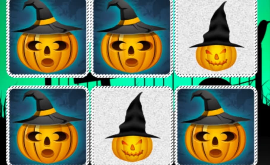 Memory Kids Halloween Game logo