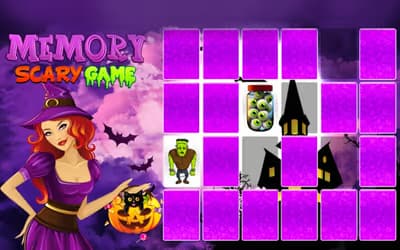 Memory Scary Game logo