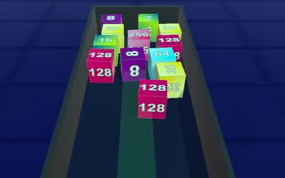 Merge Craft 2048 3D Puzzle logo