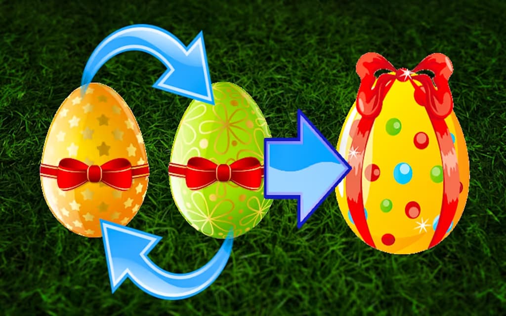 Merging Easter Eggs logo