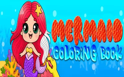 Mermaid Coloring Book logo
