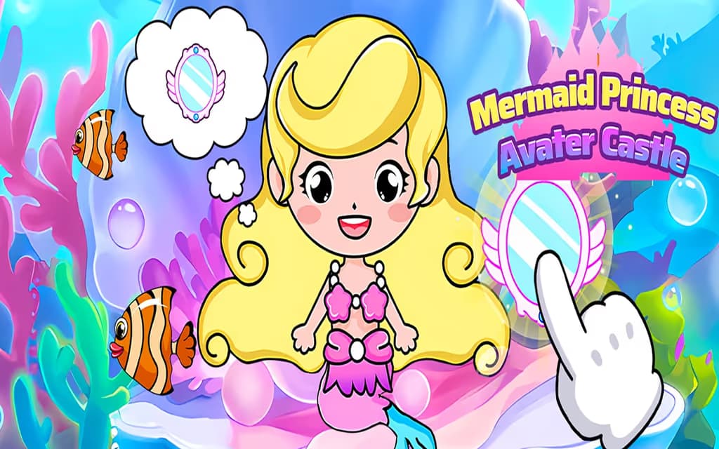 Mermaid Princess Avater Castle logo