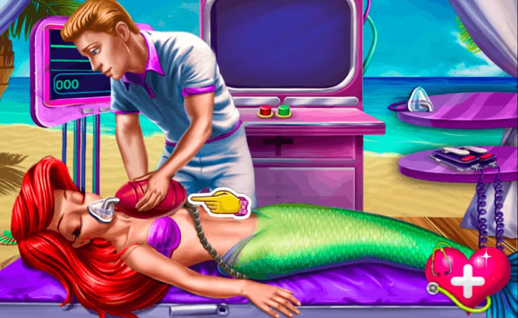 Mermaid Resurrection Emergency logo