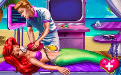 Mermaid Resurrection Emergency logo