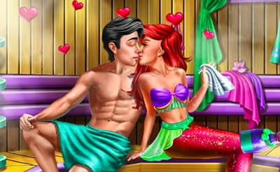 Mermaid Sauna Flirting logo