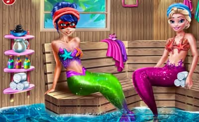 Mermaids Bffs Realife Sauna logo